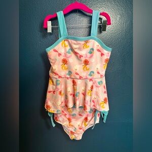 Mermaid Print Kids Bikini